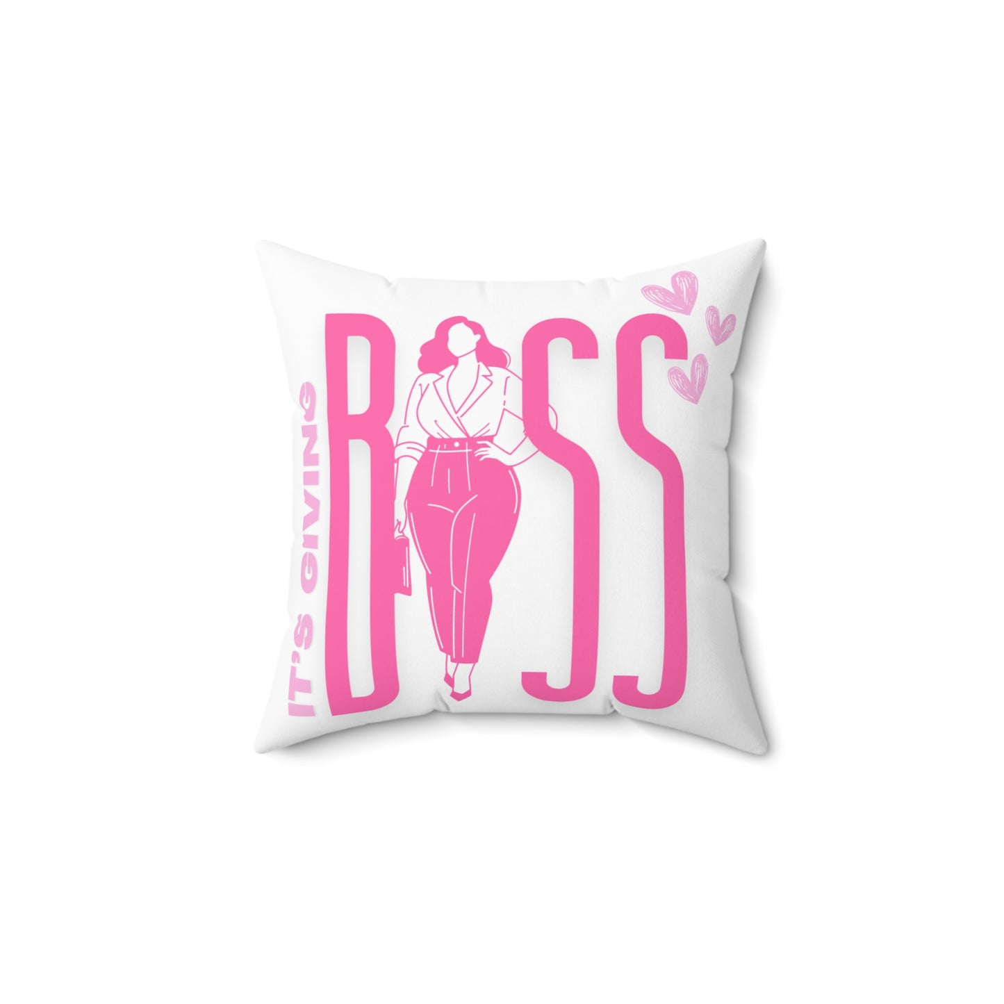 It’s Givin Boss Square Pillow