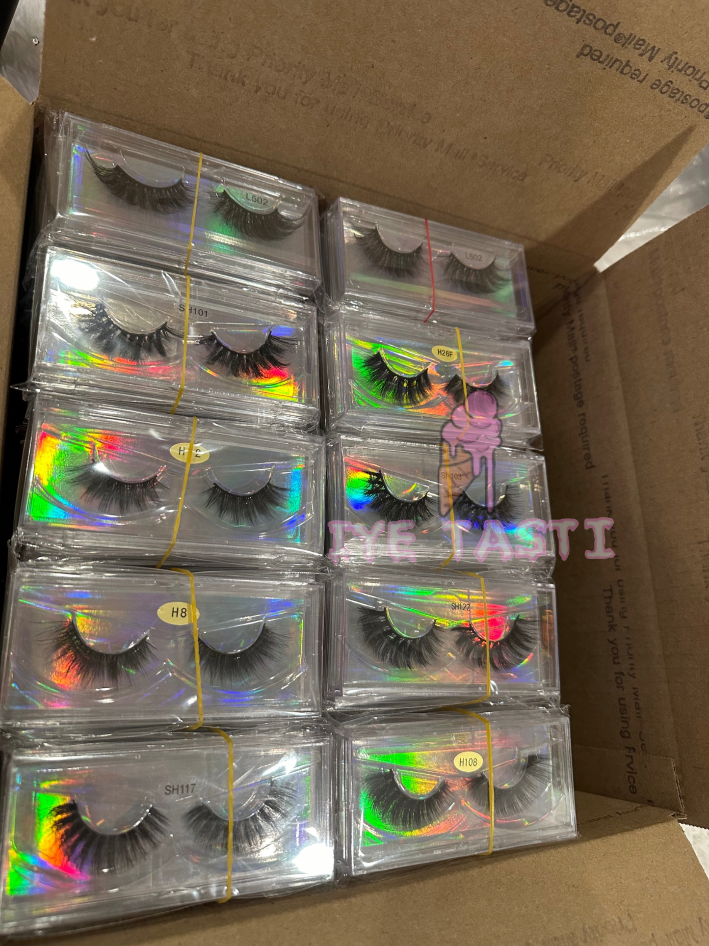 100 MIXED 20-23 MM LASH BUNDLE