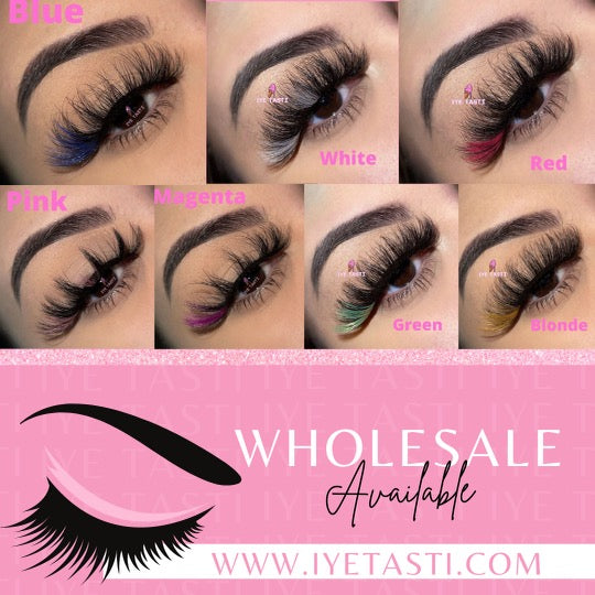 Wholesale Color Lashes