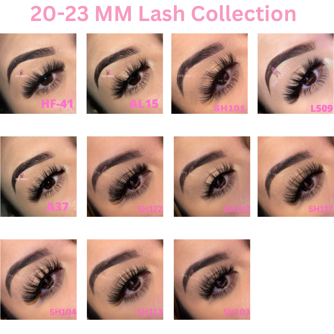 40 Wholesale Bundle 20-23 MM Lashes