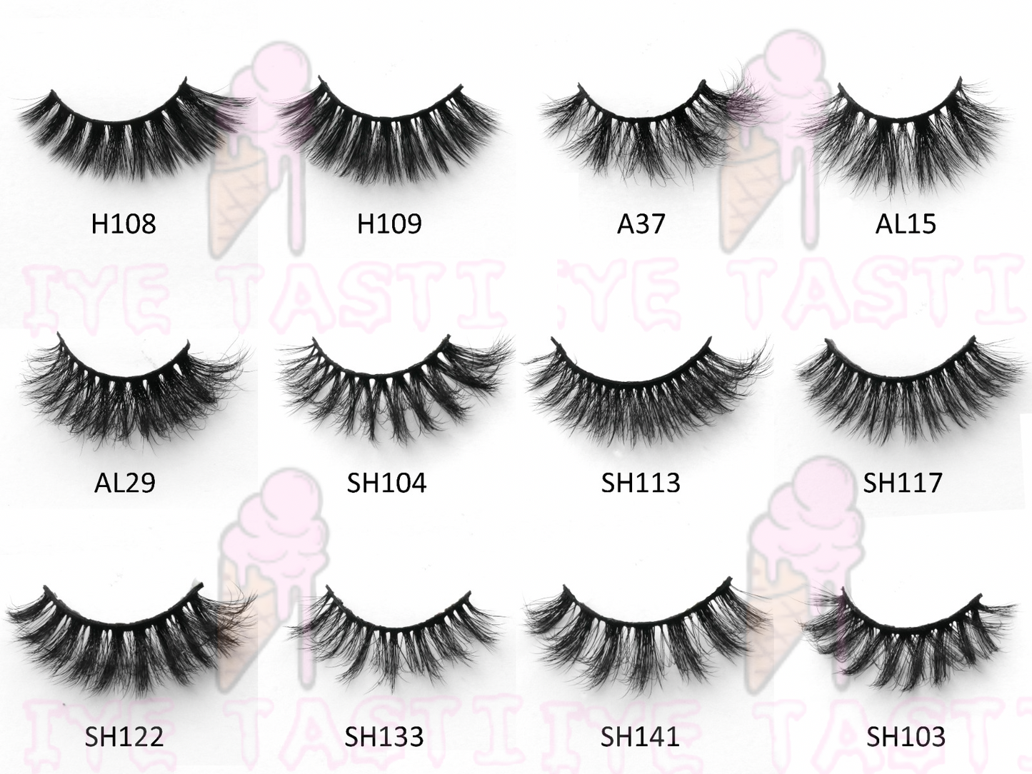 40 Wholesale Bundle 20-23 MM Lashes