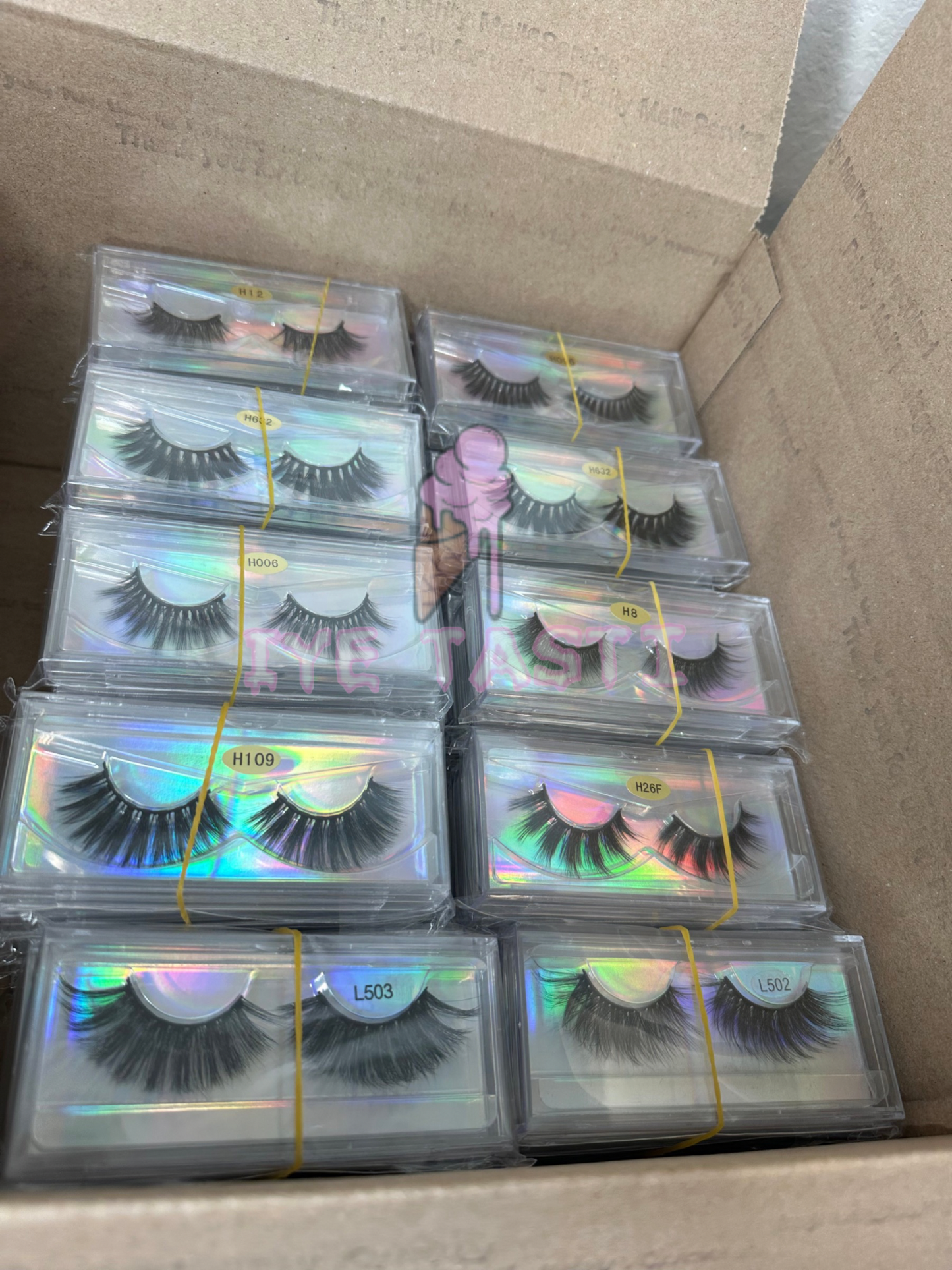 100 MIXED 20-23 MM LASH BUNDLE