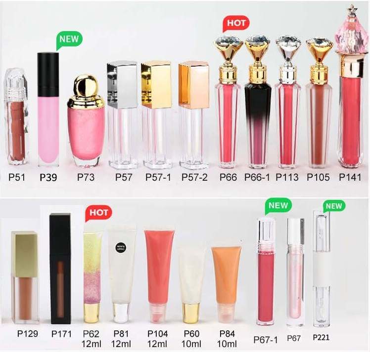 40 Empty Lip Gloss Tubes