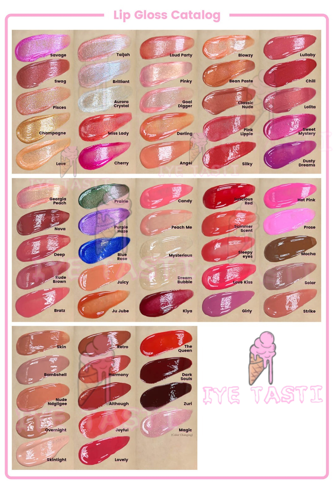 Lip Gloss Bags