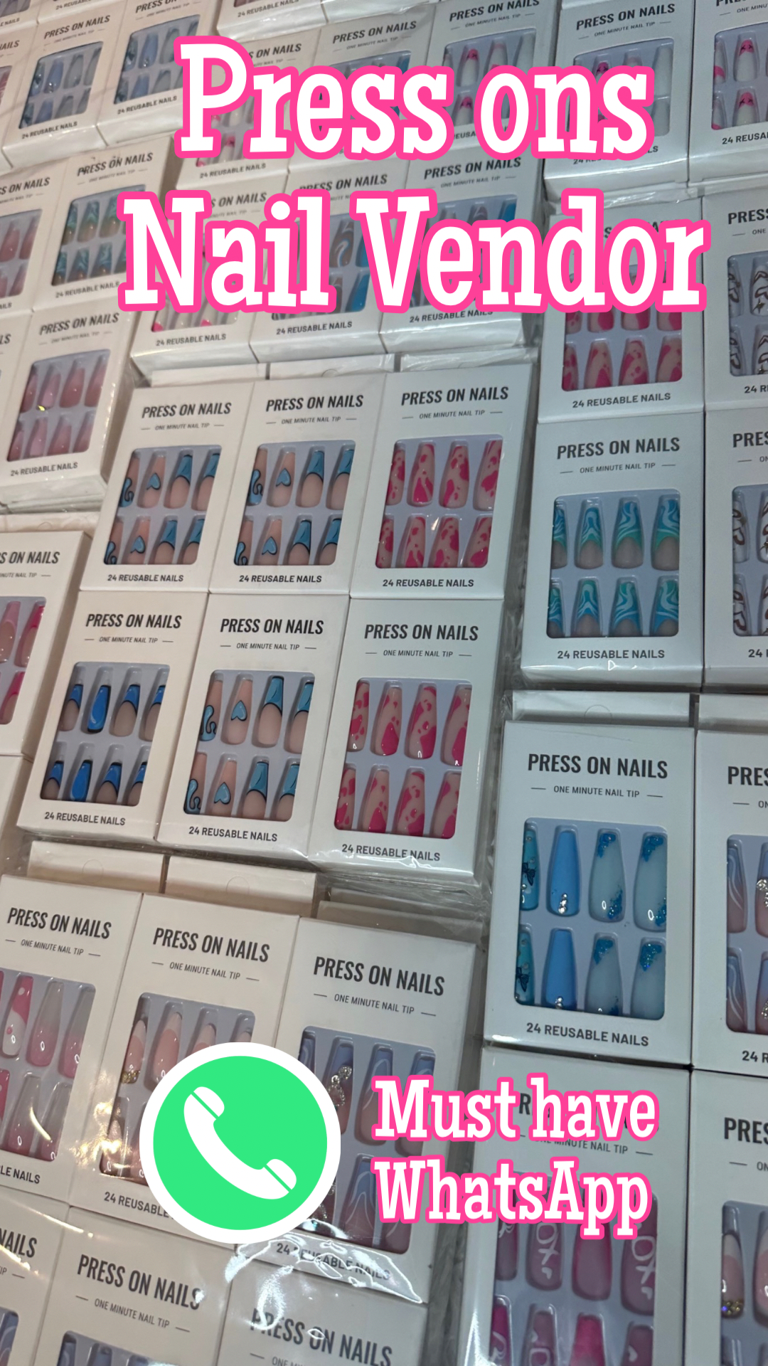 Press Ons Nail Vendor