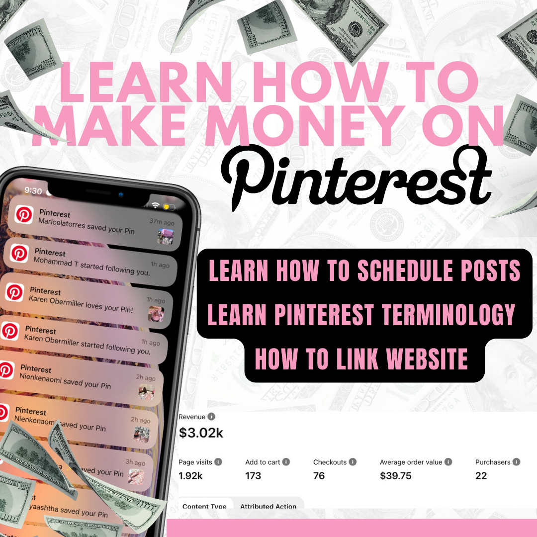 LEARN PINTEREST! HOW TO NAVIGATE & MAKE MONEY!