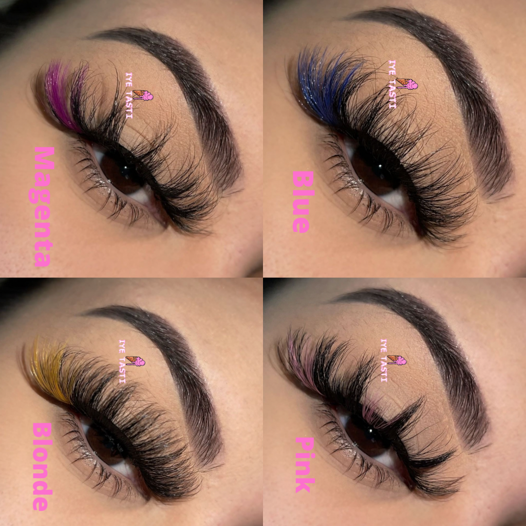 Color Lashes 25 MM Lash Collection