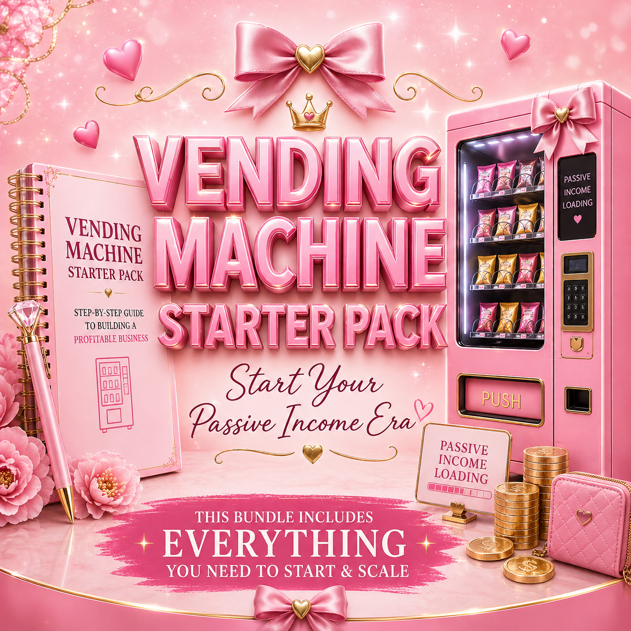 Start Your Vending Machine Business Step-by-Step (Beginner Friendly + Includes My Personal Vendor