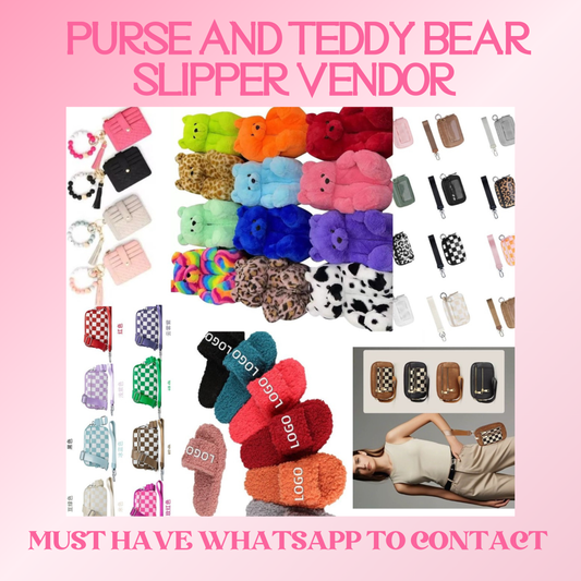 Purse & Teddy Bear Vendor