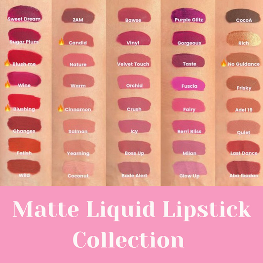 Wholesale Matte Liquid Lipstick