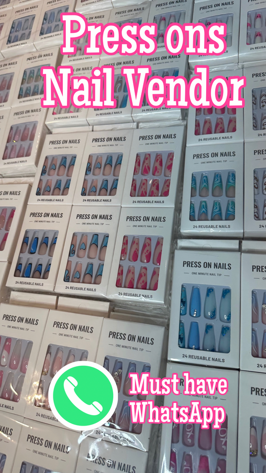 Press Ons Nail Vendor