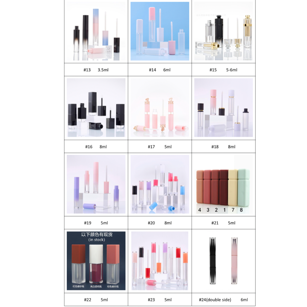40 Empty Lip Gloss Tubes Private Label