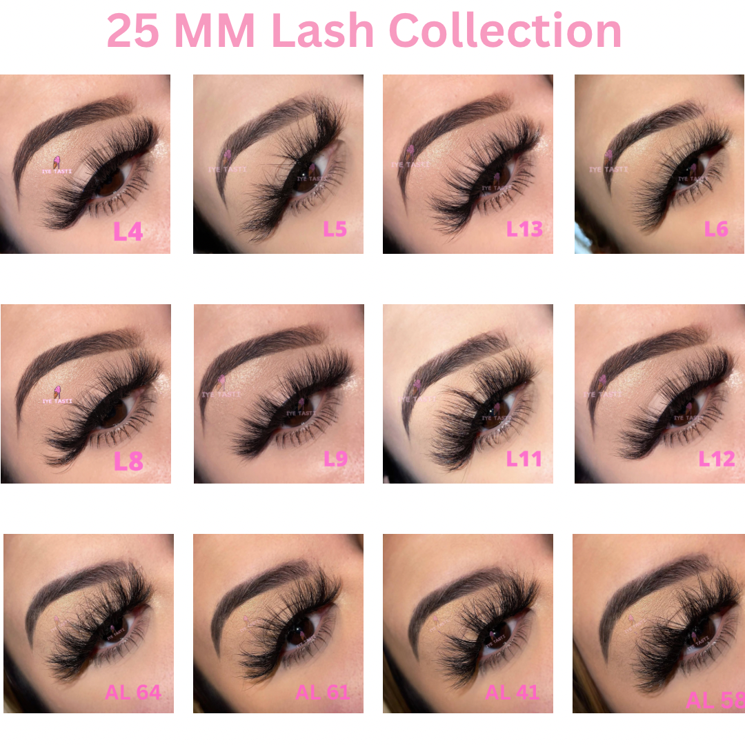 Wholesale Lashes (25 MM)