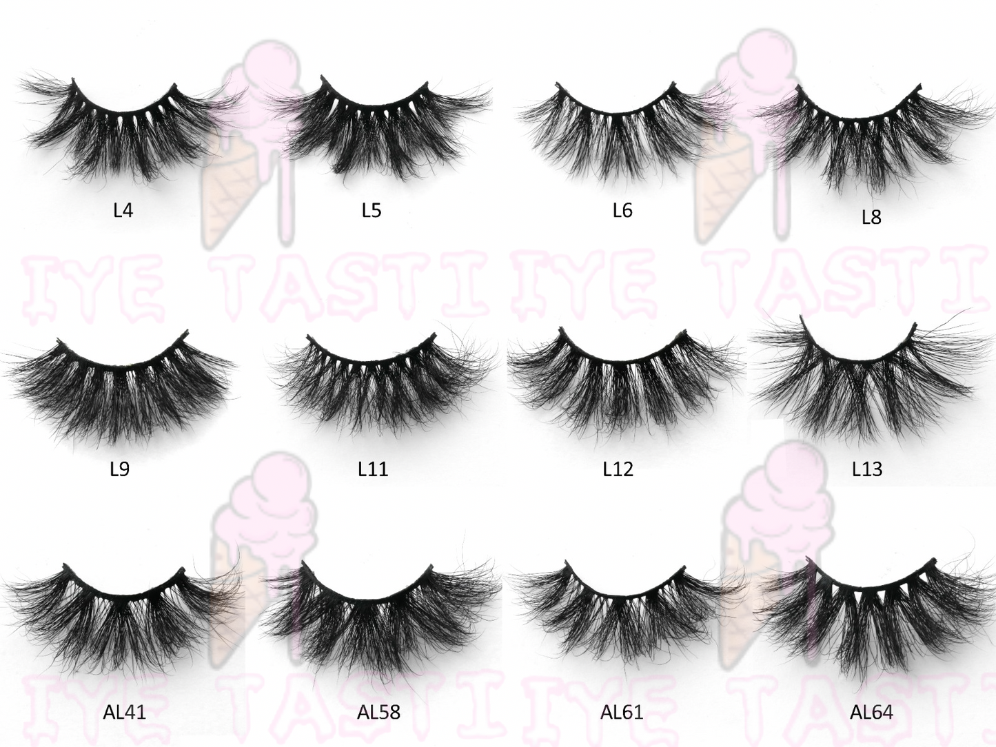 Wholesale Lashes (25 MM)