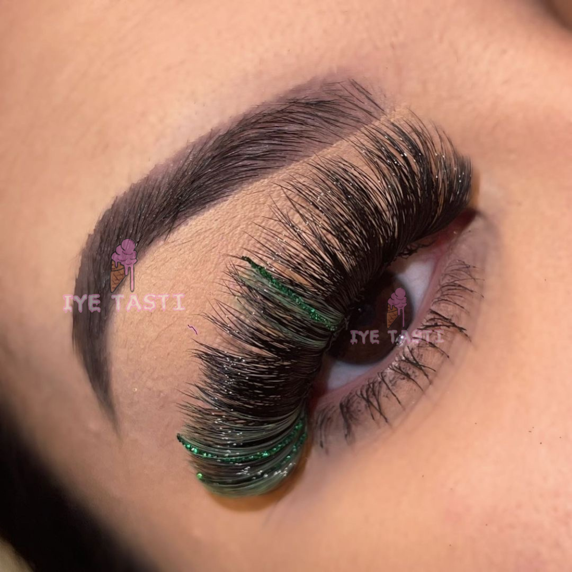 Wholesale Glitter Color Lashes