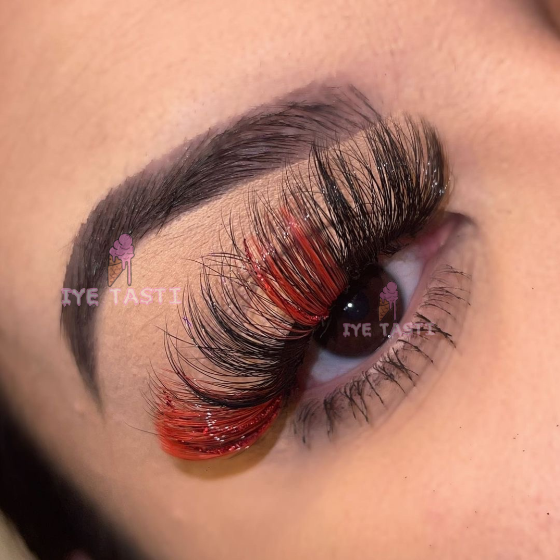 Wholesale Glitter Color Lashes