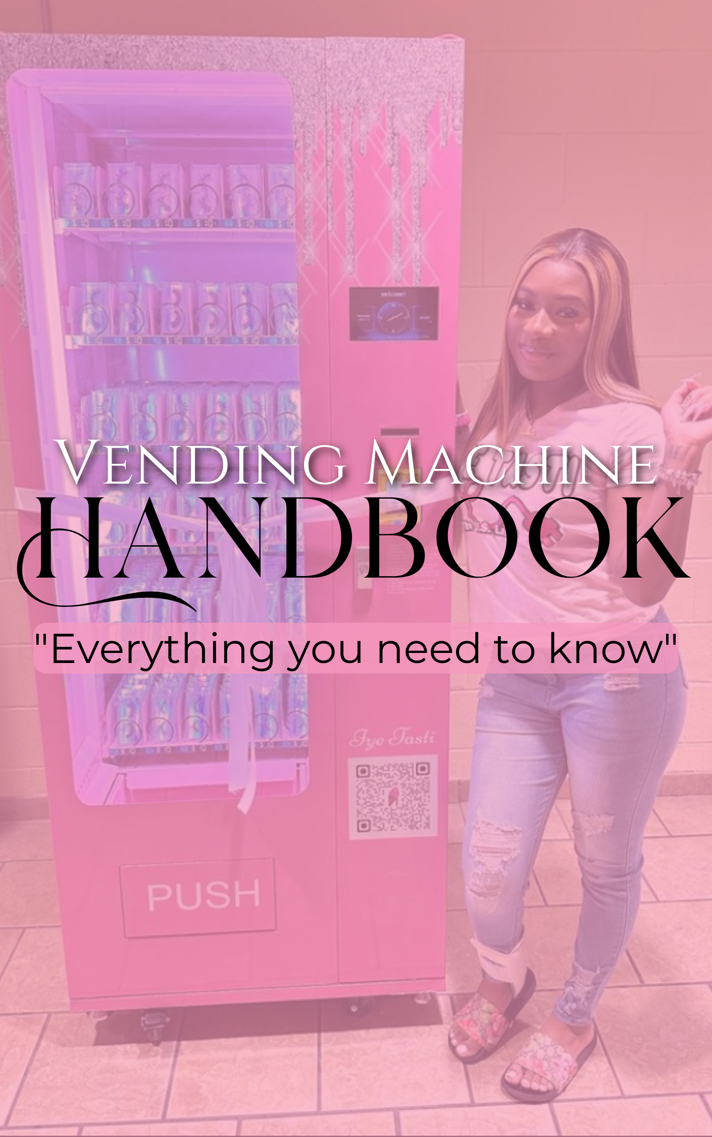 Vending Machine Handbook Series! Everything you need to know!